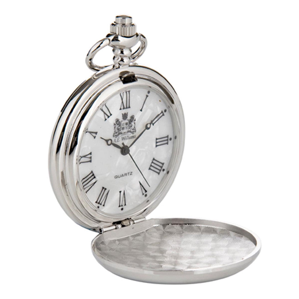 Pewter Celtic Cross Quartz Pocket Watch Costumes and Collectibles