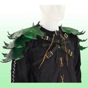 Elven Leaf Leather Pauldron Harness - costumesandcollectibles