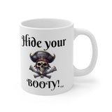 Pirate's 'Hide your Booty!' Mug