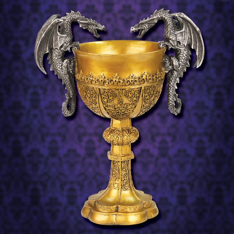 King Arthur Decorative Dragon Chalice