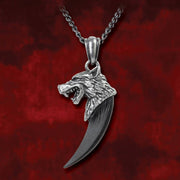Norse Wolf Macht Pendant