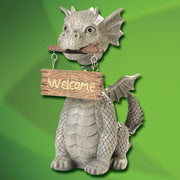 “Welcome” Garden Dragon