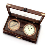 Her Majesty's Royal Navy Set w/ Clock and Compass