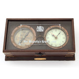 Her Majesty's Royal Navy Set w/ Clock and Compass