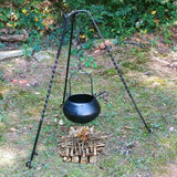 Hand Forged Iron Medieval Cooking Tripod