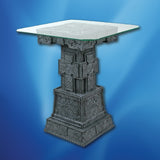 Celtic Cross Table with Glass Top
