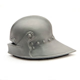 Metal Knightly Sallet Helmet
