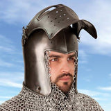 Visored Bascinet - Knight's Helmet