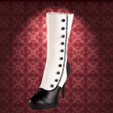 Victorian Splendor Boots for Women: White