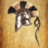 Greek Corinthian Steel Helmet