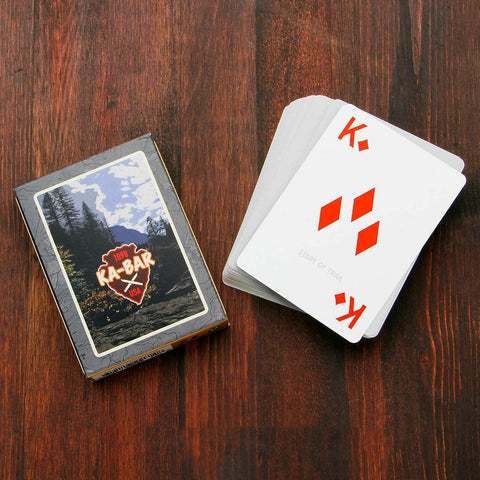 KA-BAR Trail Blaze Playing Cards