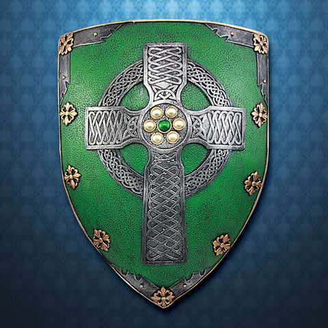 Celtic Cross Shield Plaque