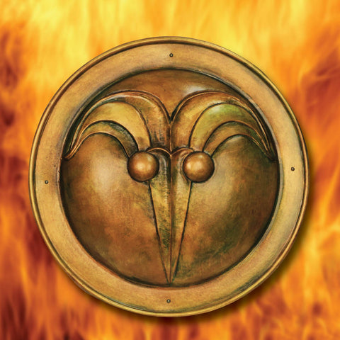 Barbarian Shield Decorative Plaque - Front