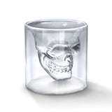 Crystal Skull Doomed Shot Glass - Clear Glass
