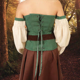 Forest Gown - Lace-up Back 
