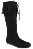 High Boots with Fringe