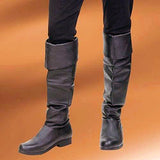 Ladies Pirate Boots - folded down