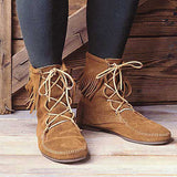 Low Boots with Fringe - Costumes and Collectibles