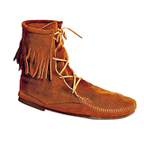 Low Boots with Fringe
