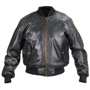 MA-1 Leather Flight Jacket US Government Spec