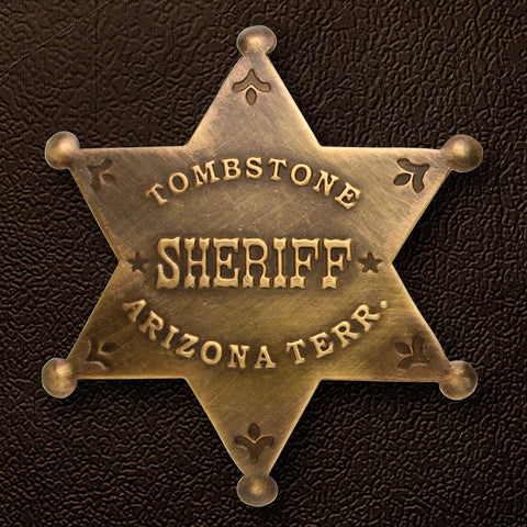 Tombstone AZ Sheriff Badge