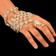 Silver Triangle Slave Bracelet - Costumes and Collectibles