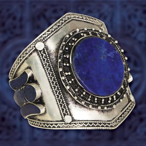 Viking Lapis Cuff Bracelet - Costumes and Collectibles