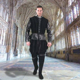 Duke of Suffolk Faux Leather Doublet - costumesandcollectibles