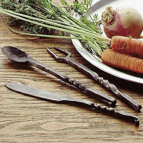 Medieval Set of Eating Utensils - Costumes and Collectibles