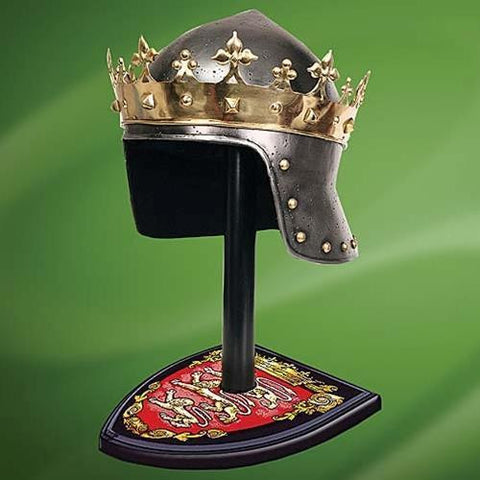 Richard The Lionheart Helmet with Stand