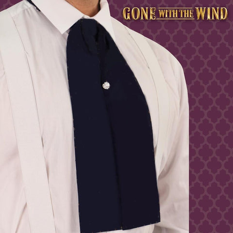 Gone With The Wind Barbecue Ascot - Licensed Rhett Butler Costume - costumesandcollectibles