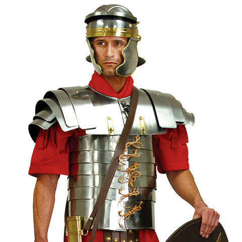 Roman Steel Lorica Segmentata Body Armor Breastplate
