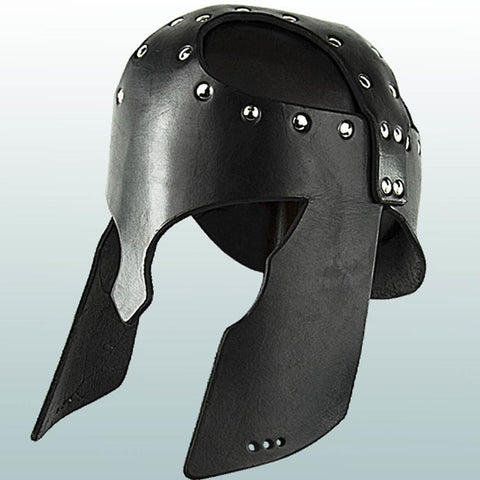 Greek Leather Helmet - costumesandcollectibles
