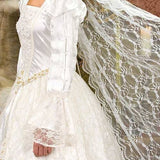 Renaissance Wedding Gown & Veil