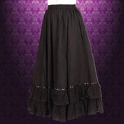 Reversible Black Parlor Skirt - Costumes and Collectibles