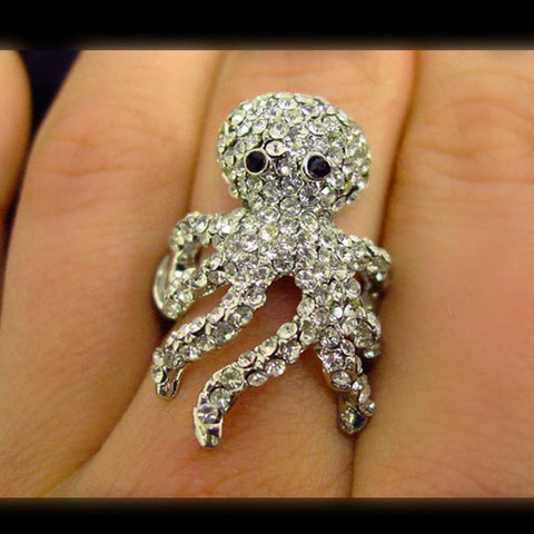 Stretch Octopus Ring - Costumes and Collectibles