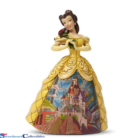 Jim Shore Disney Belle "Castle" Dress Figure