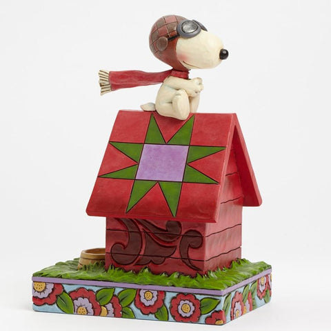 Jim Shore Peanuts Snoopy Flying Ace