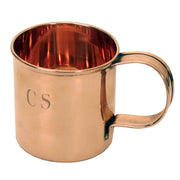 Solid Copper CS Soup Mug
