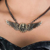 Steampunk Winged Octopus Necklace - Costumes and Collectibles