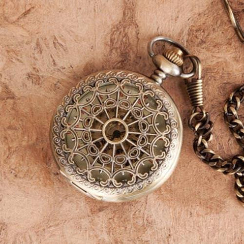 Victorian Web Pocket Watch - Costumes and Collectibles